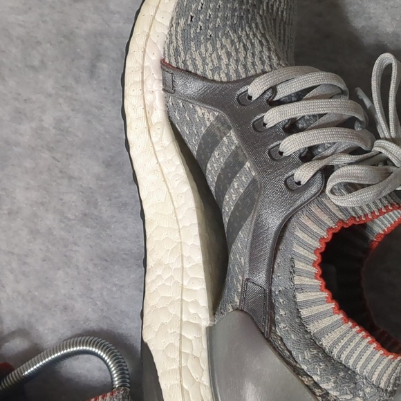 Adidas Ultraboost X Running grey/red women's Shoes size 6 - Picture 6 of 9